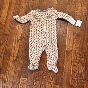 Floral Print Kids One Piece